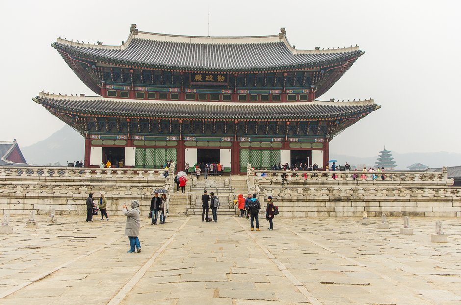 Корейский храм в Сеуле