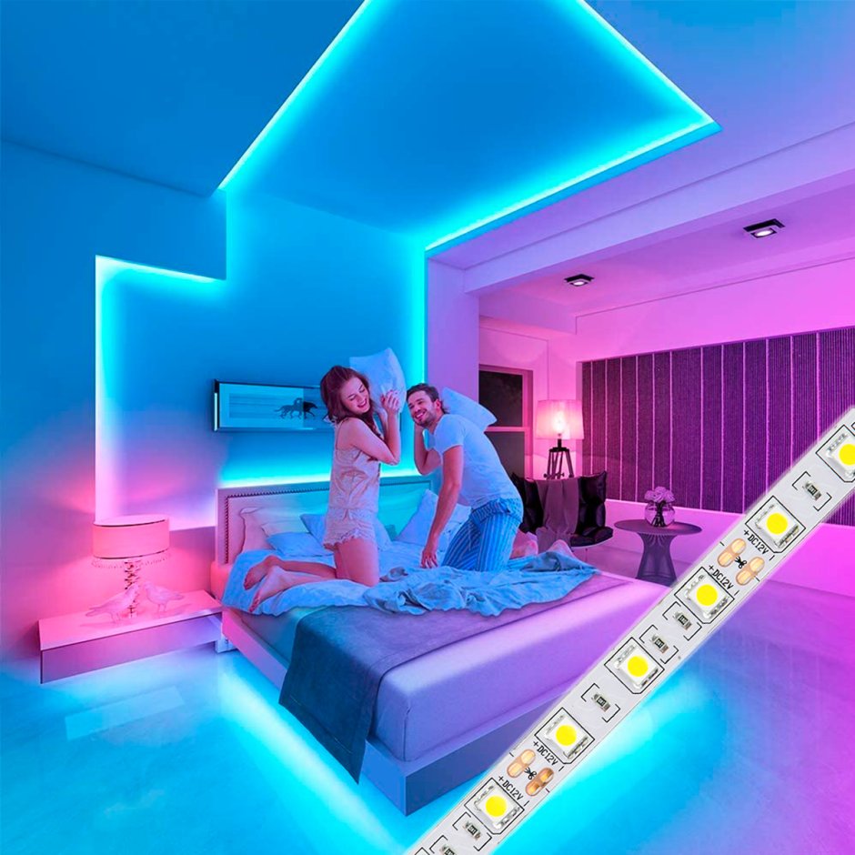RGB лента led strip Lights