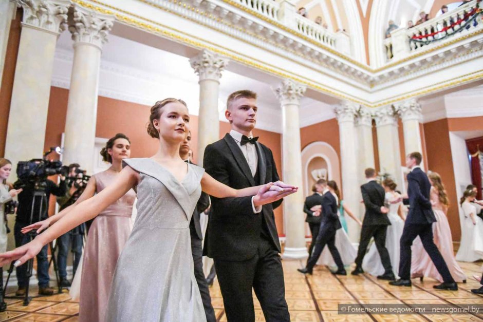 Дворец Румянцевых Гомель зал