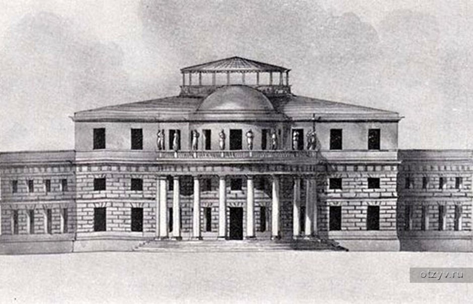 Таврический дворец в Петербурге (1783-1789),
