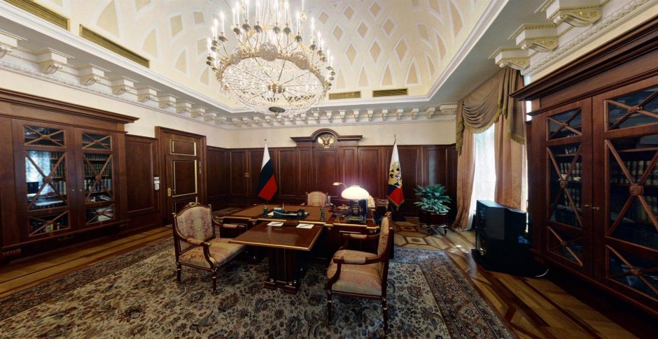 Сенатский дворец Московского Кремля кабинет президента