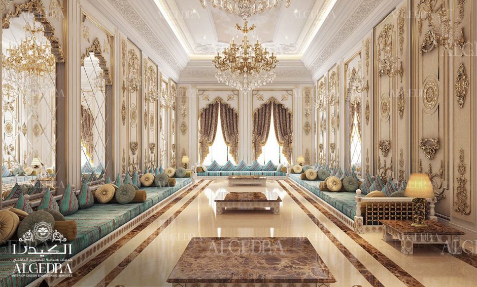 Luxury Antonovich Design интерьер голубой