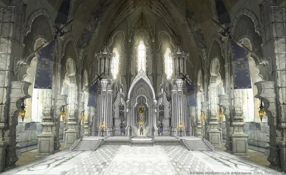 Тронный зал Final Fantasy