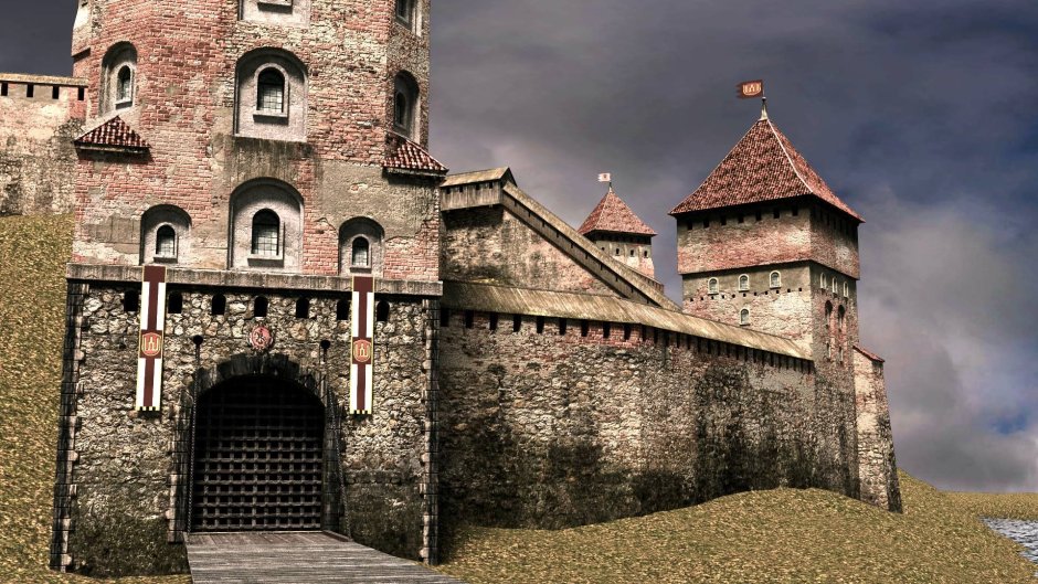 Музей Рыцарский замок интерьер