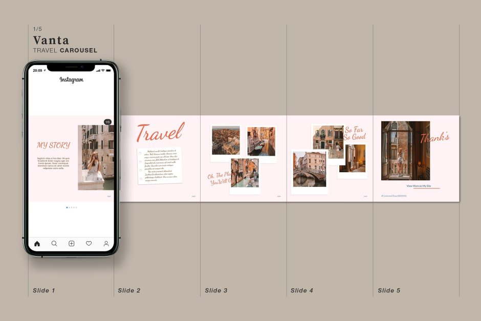 Carousel Instagram Post for Design Studio