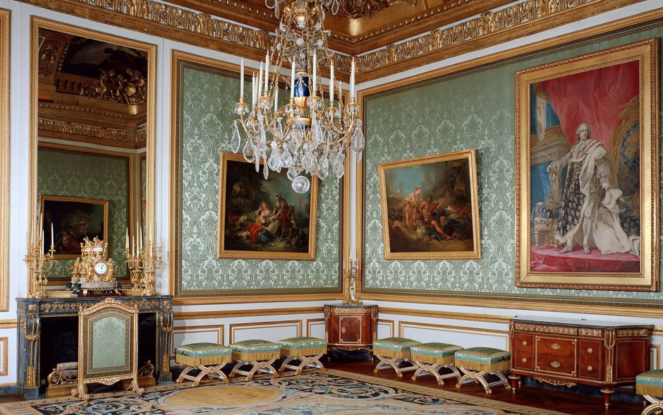 Версальский дворец интерьеры Людовика 14
