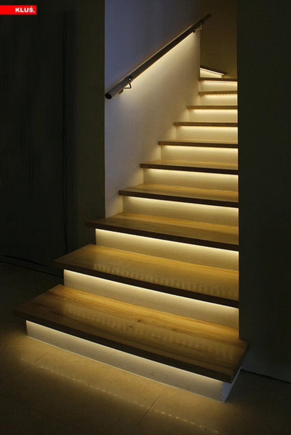 Схема подключения автоматической подсветки лестницы