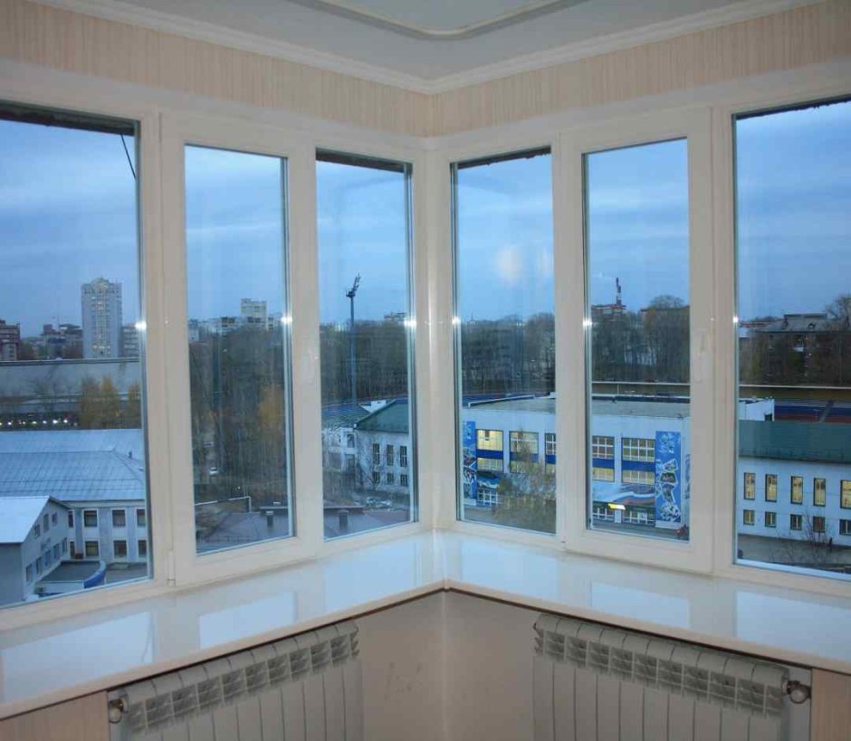 Теплые алюминиевые окна Подольск