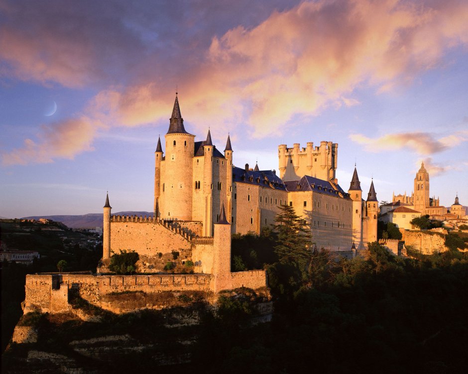 Крепость Алькасар в Испании