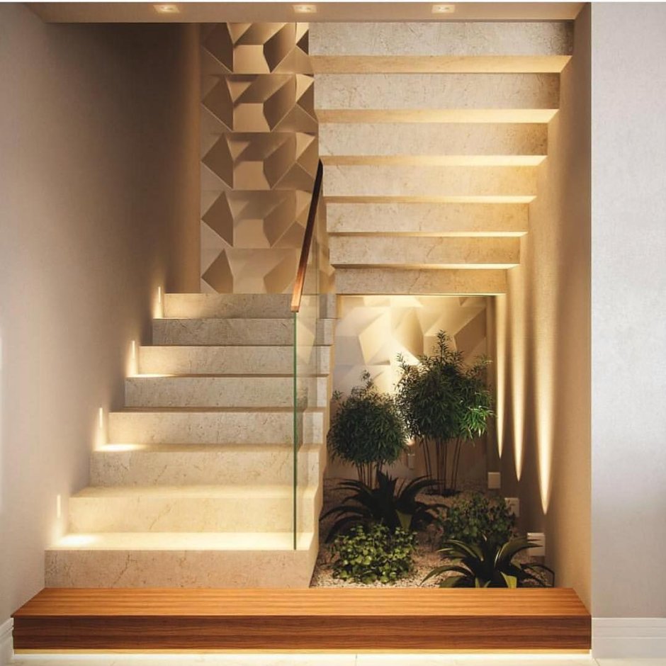 Лестница Curved Staircase