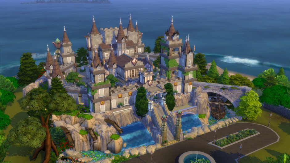 SIMS 4 Королевский дворец