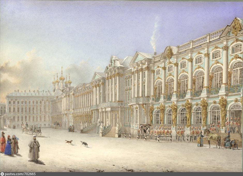 Дворец Меншикова фасад