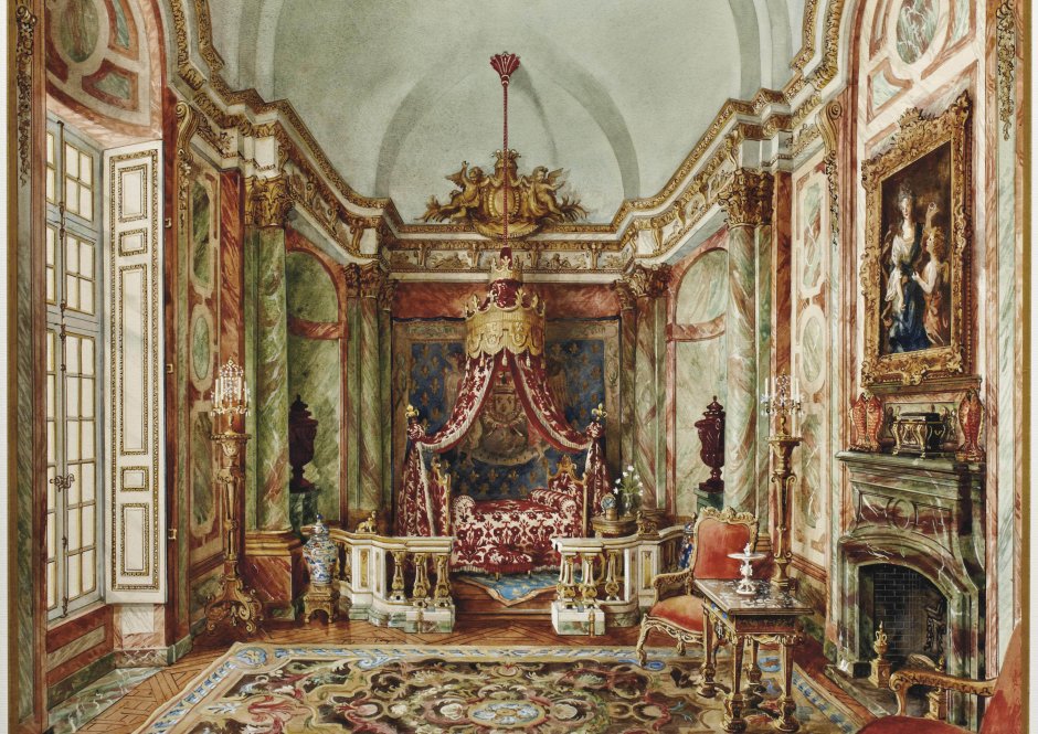 Букингемский дворец чертеж фасад