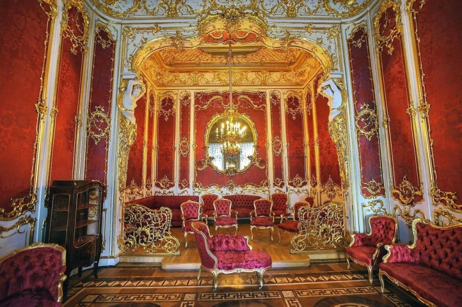 Спальня Екатерины 2 в Екатерининском Дворце