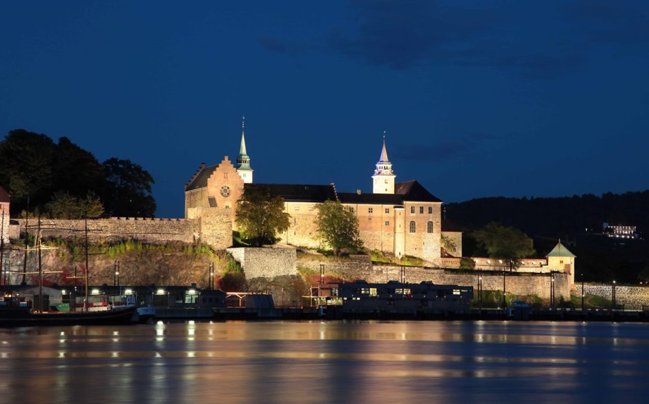 Крепость Акерсхус в Осло внутри