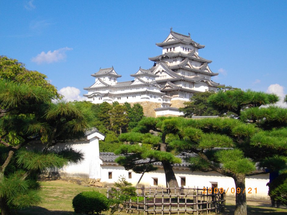 Замок Химэдзи Япония планировка