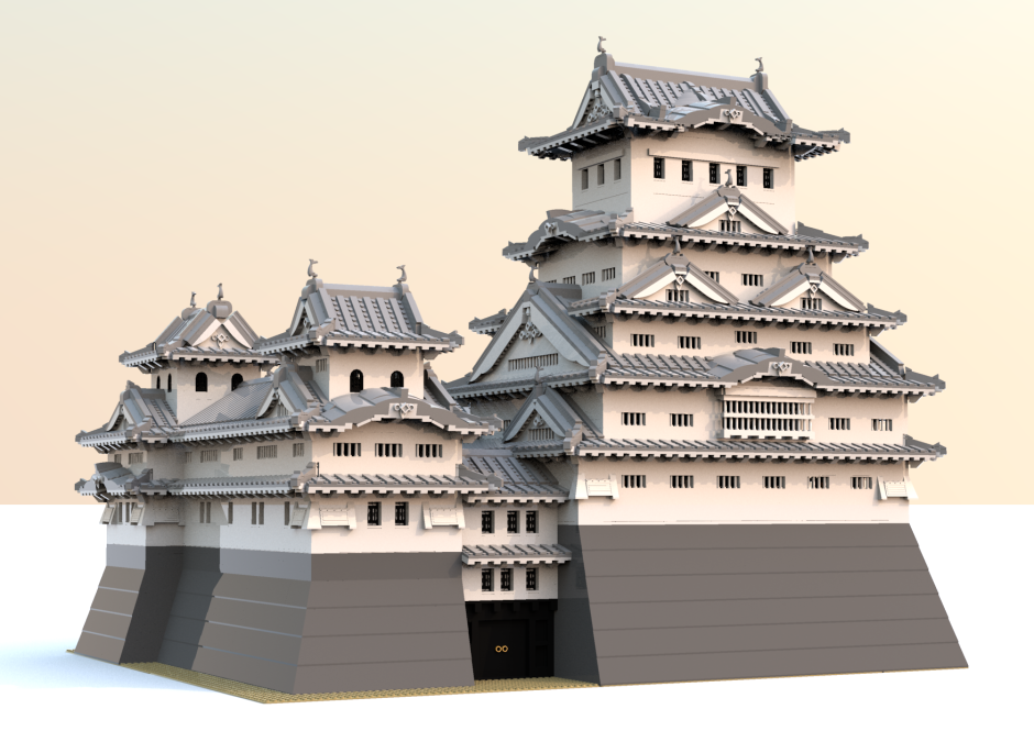 Древние замки Японии замок Химэдзи