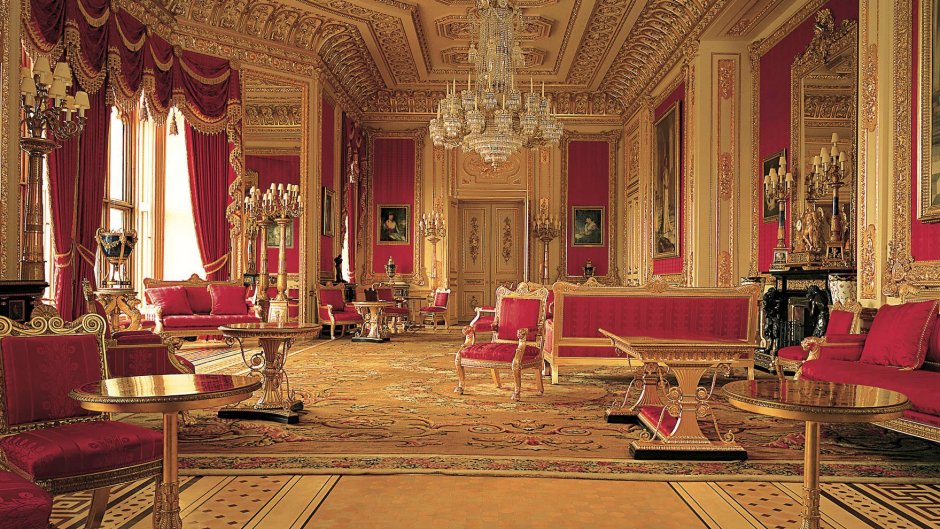 Бленхеймский дворец Англия внутри