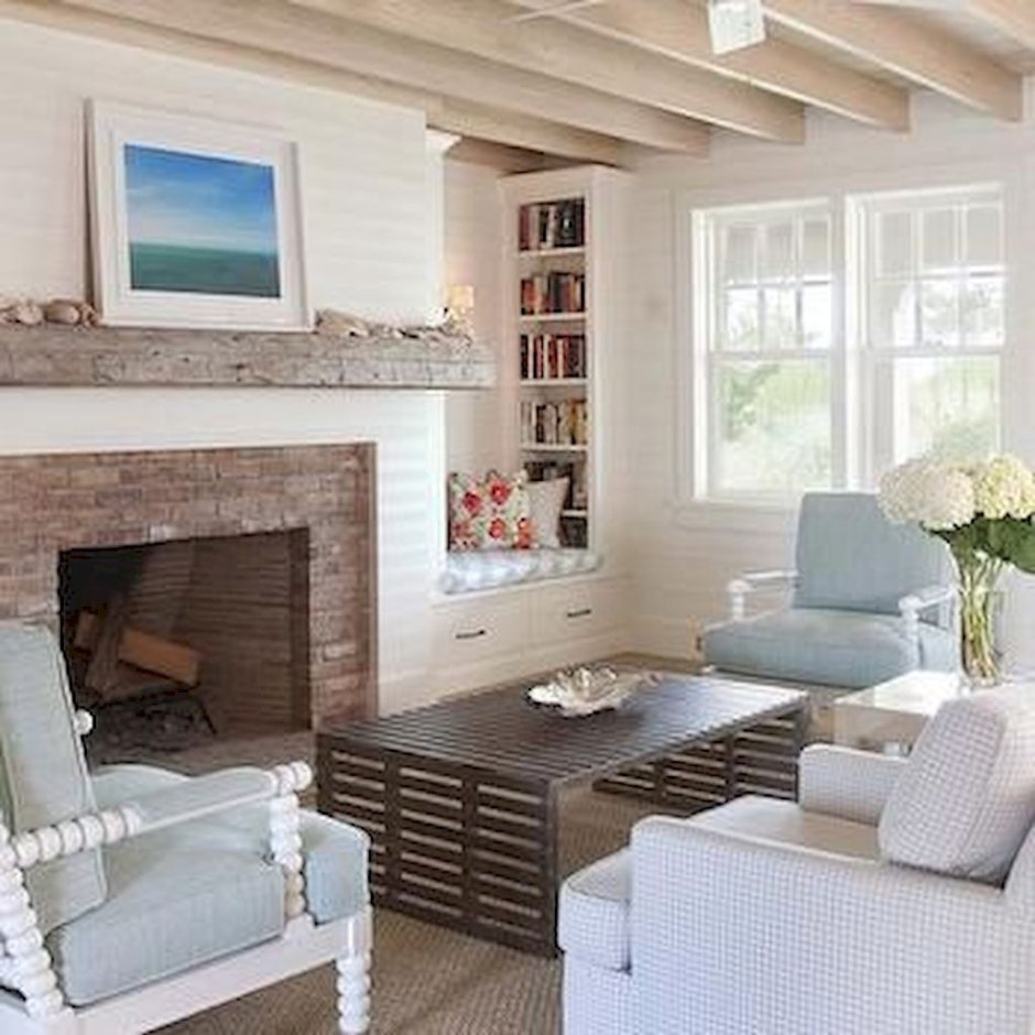 Shiplap Fireplace Farmhouse Style