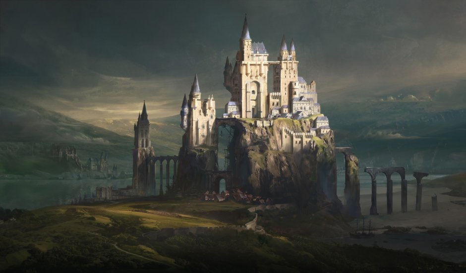 Замок великих волшебников Певерелл-Касл