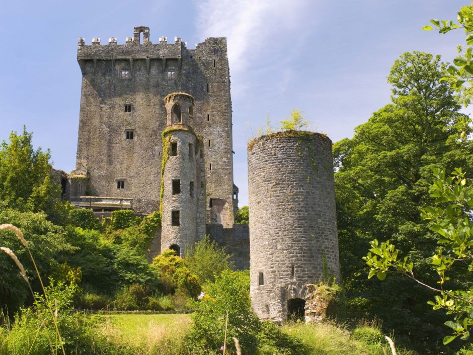 Замок Бларни Ирландия камень красноречия