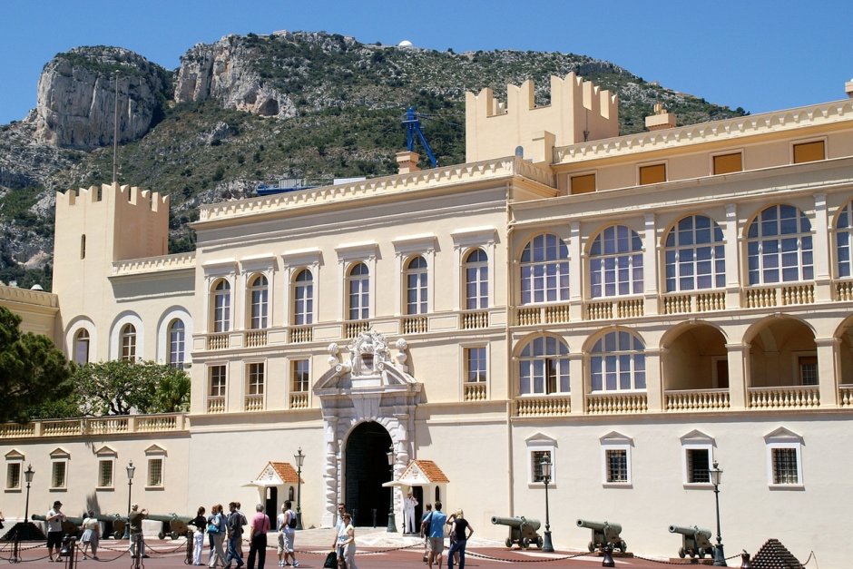 Монако дворец Гримальди