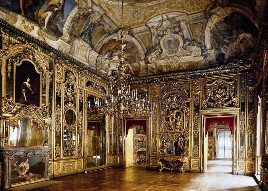Дворец Кариньяно в Турине интерьеры