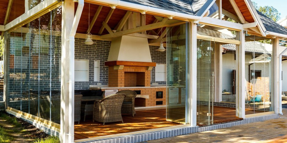 Красивые пристройки к дому