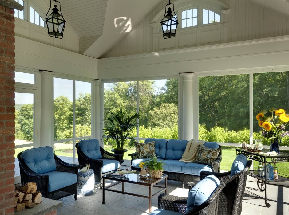 Терраса в американском стиле