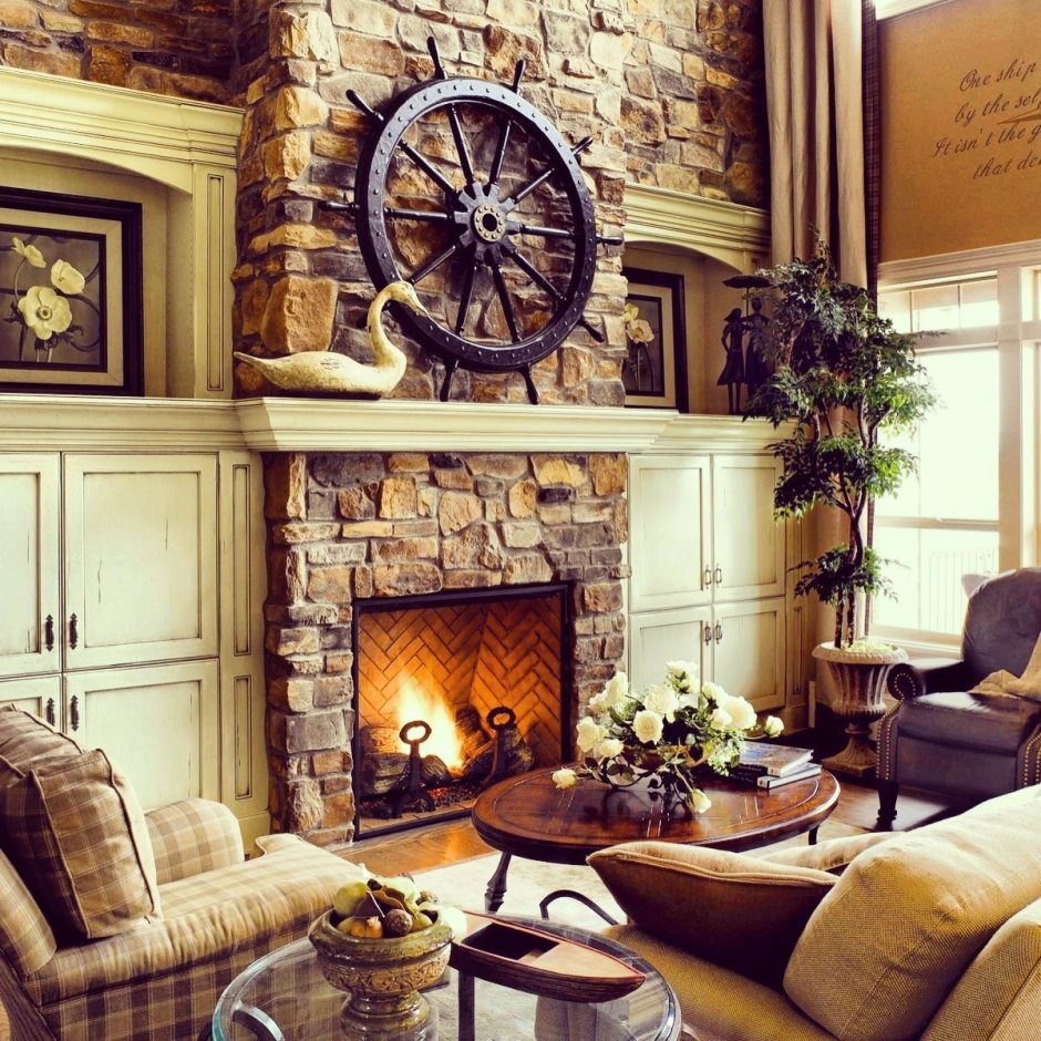 Farmhouse Fireplace Mantel