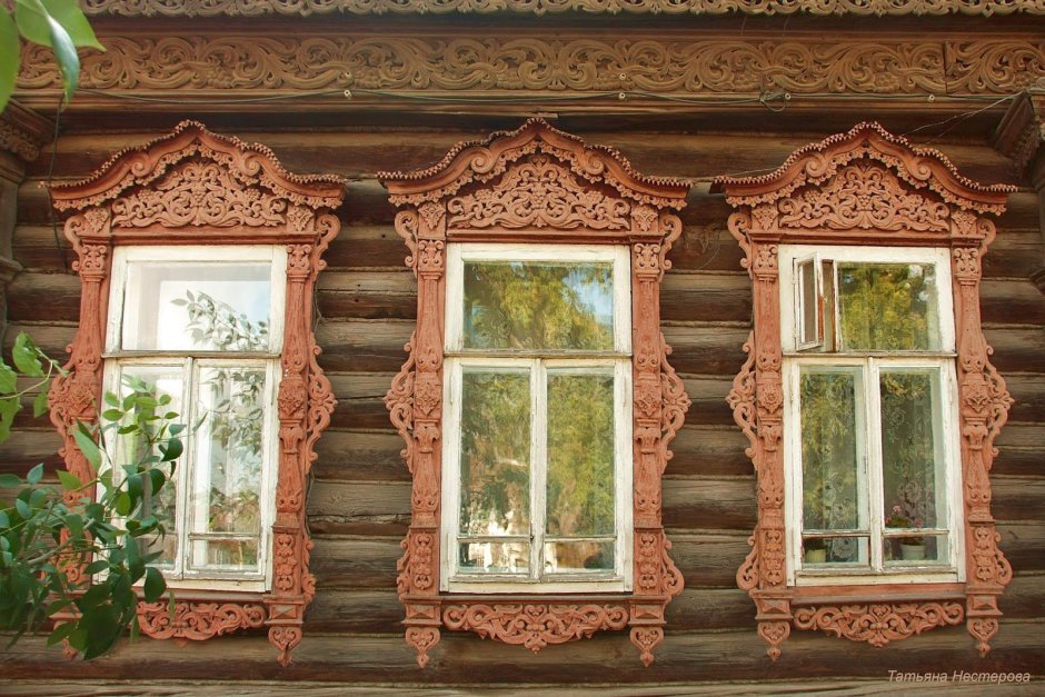 Ажурные наличники