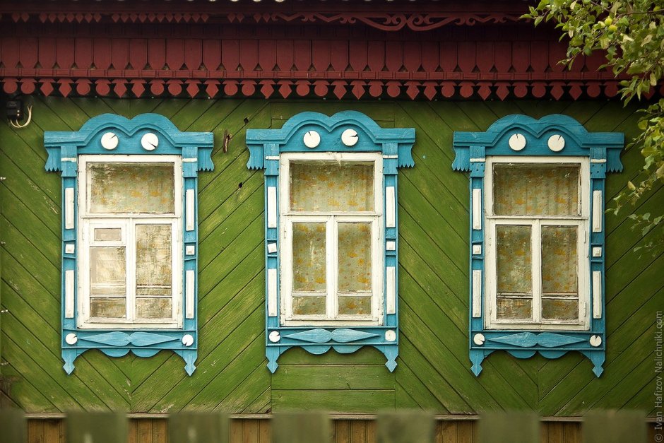 Ставни резные деревянные