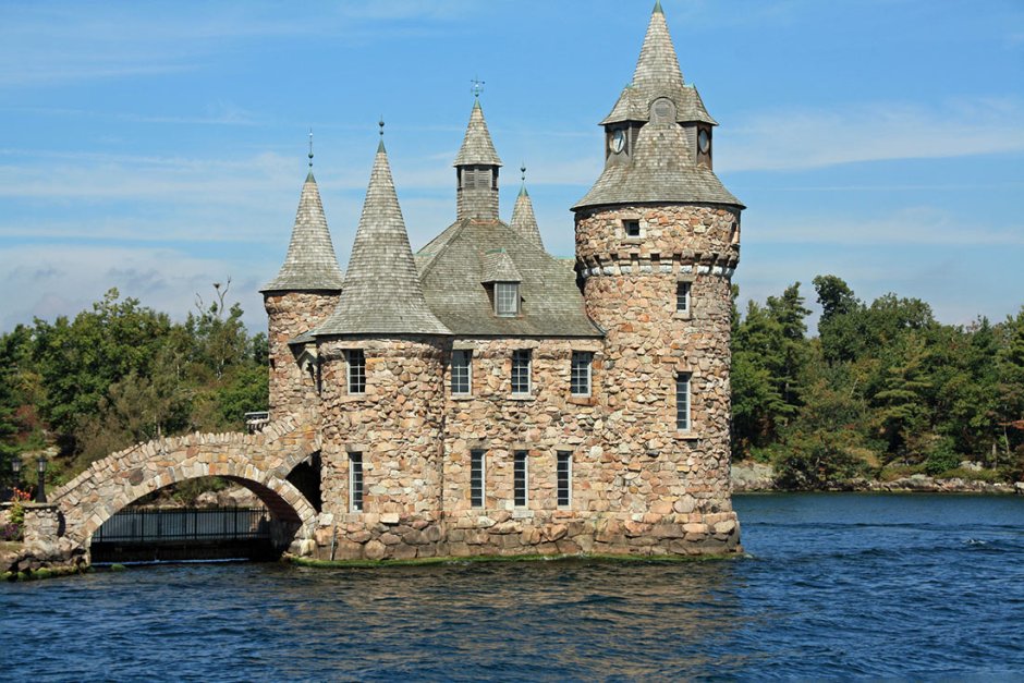 Замок Болдта (Boldt Castle) // тысяча островов (Онтарио)