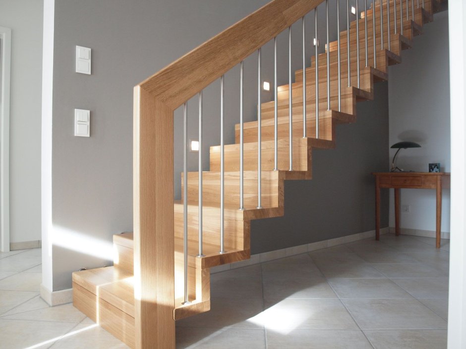 Деревянные лестницы в современном стиле