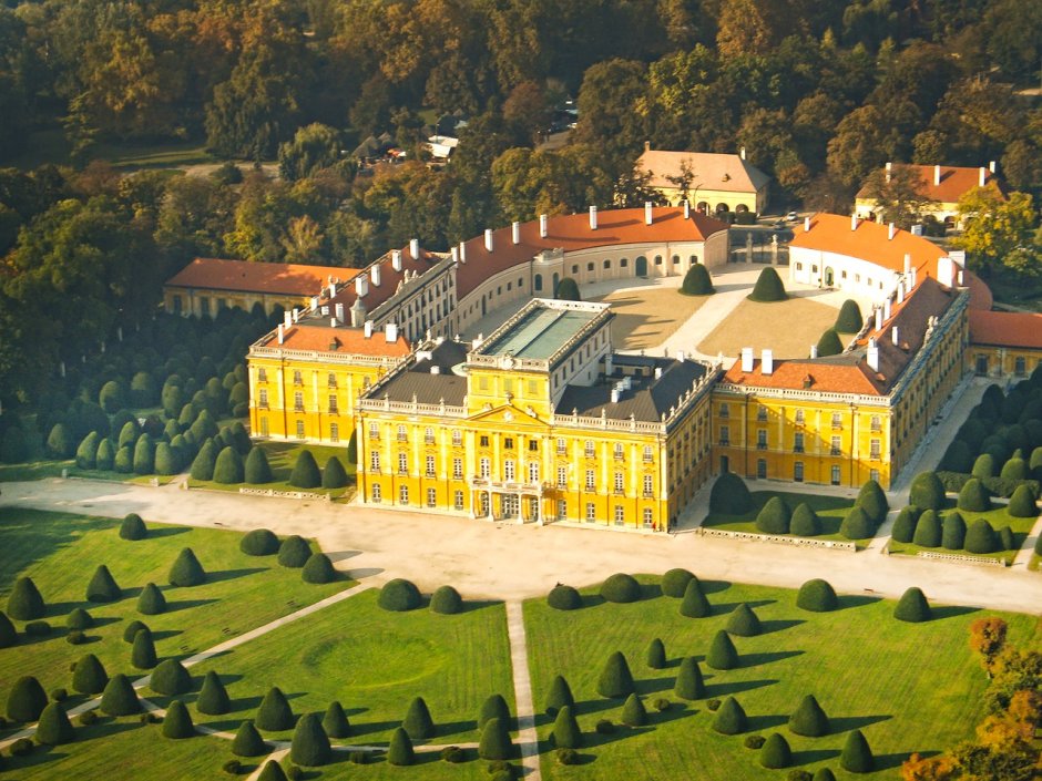 Замок Леопольдскрон в Зальцбурге интерьеры