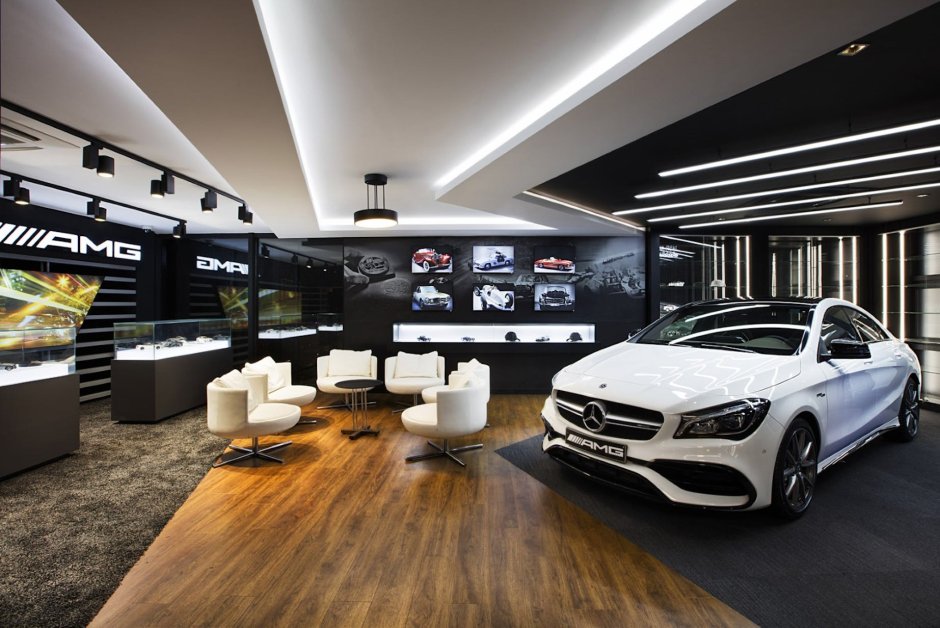 Mercedes Benz Showroom