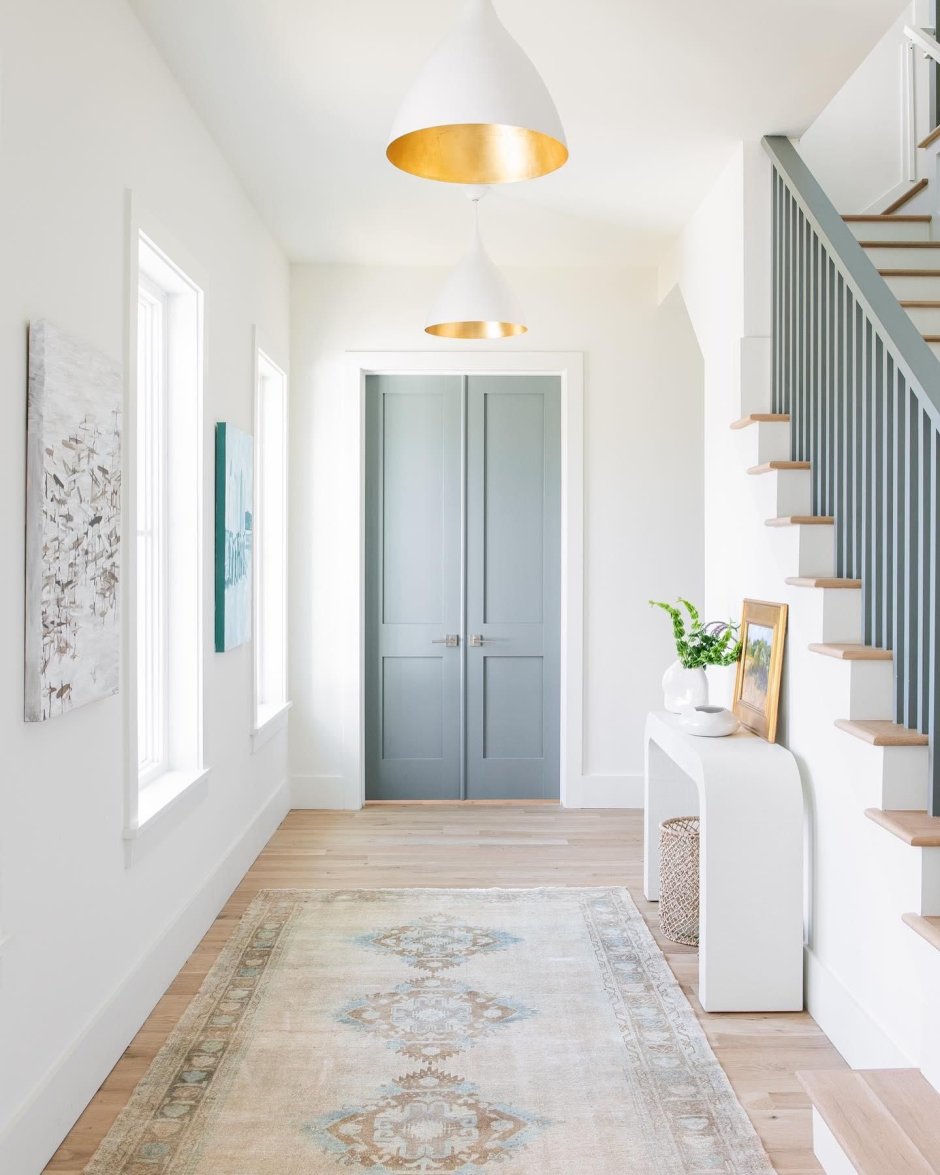 Дизайн коридора в частном доме простые