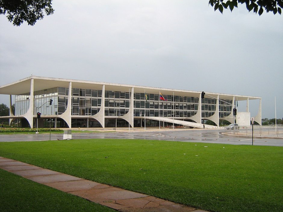 Дворец правительства в Бразилиа (1960)