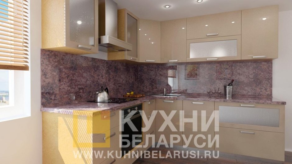 Кухня ваниль и капучино