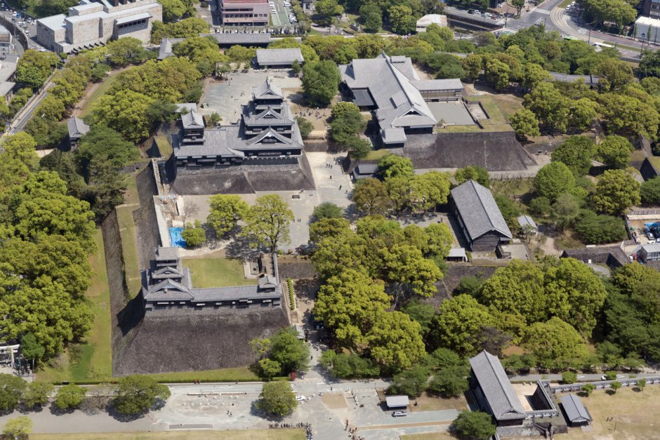 Замок Кюсю в Японии