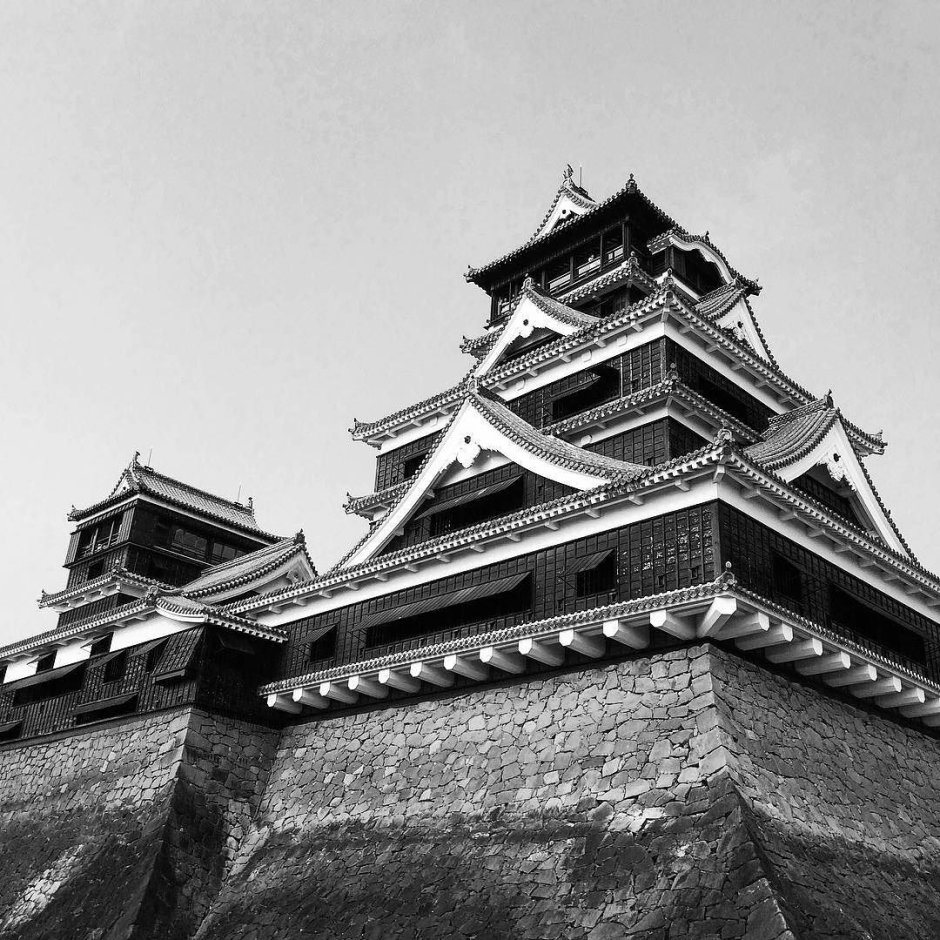 Модель замок Кумамото