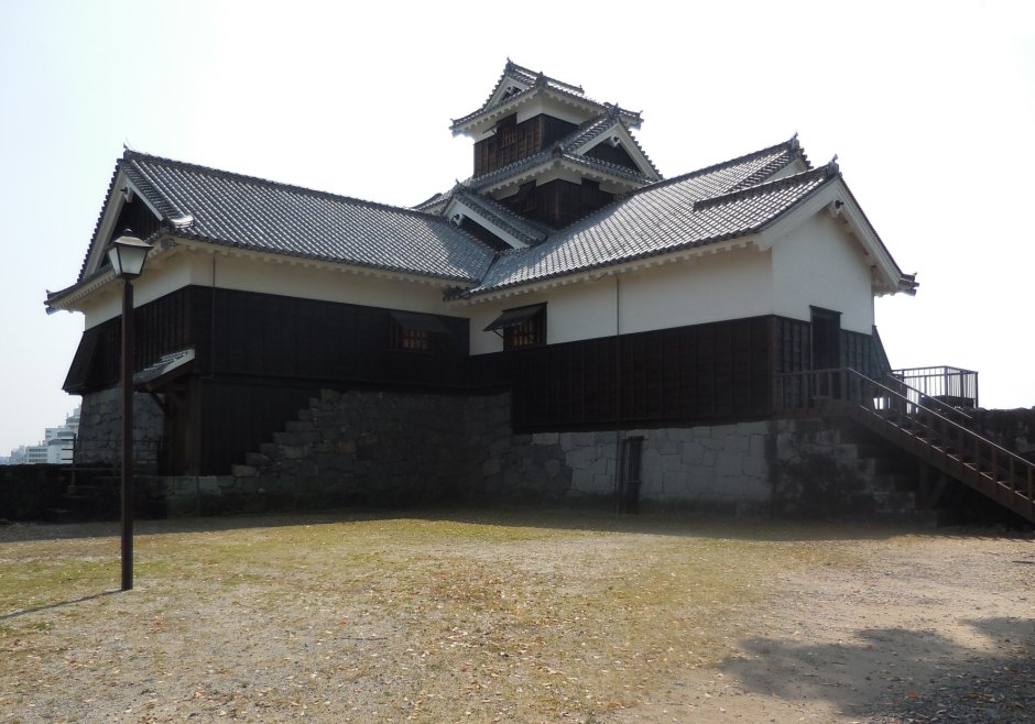 Замок Кумамото Япония