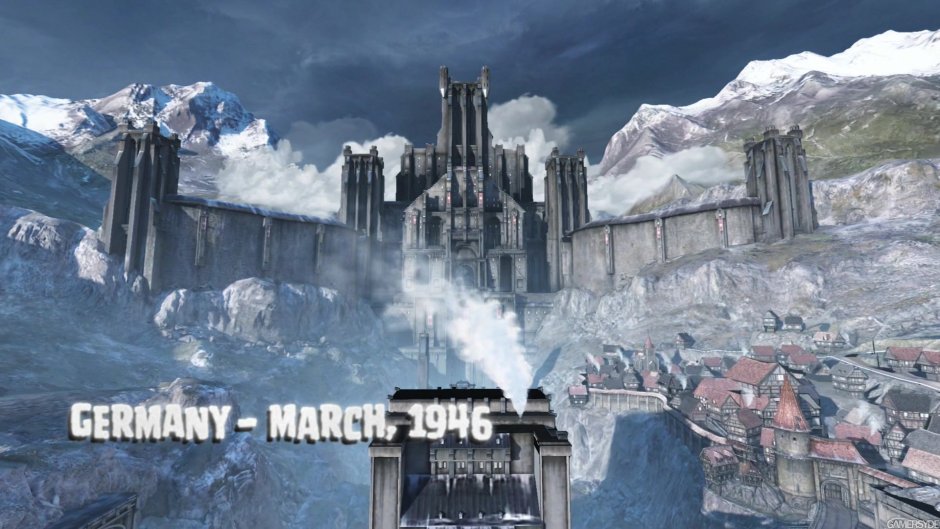 Wolfenstein the old Blood замок