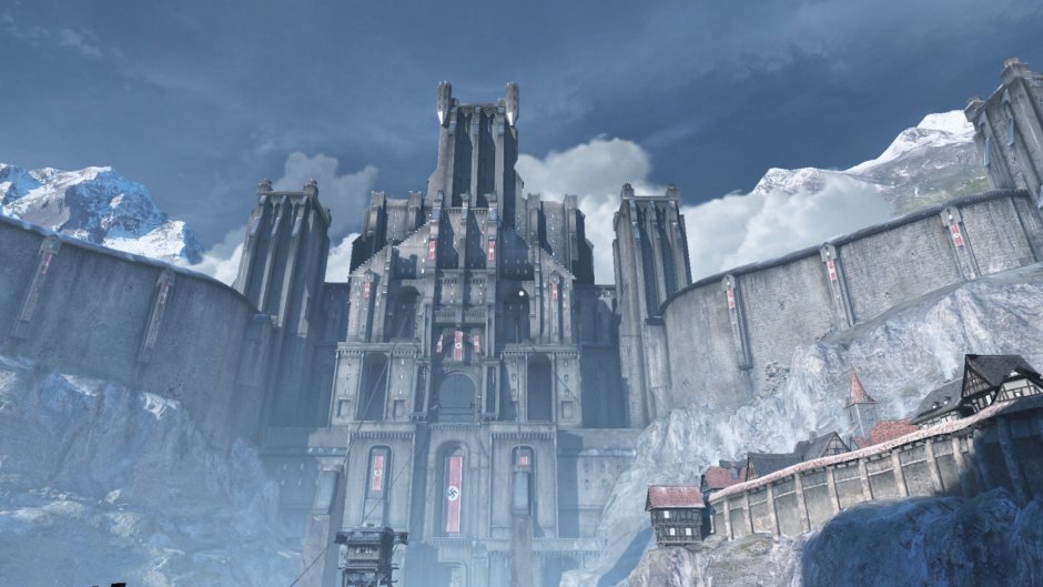Замок вольфенштайн old Blood