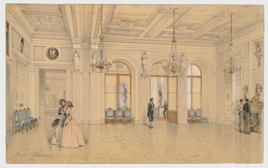 Танцевальный зал Аничкова дворца