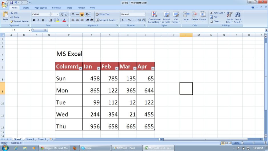 Excel 2016