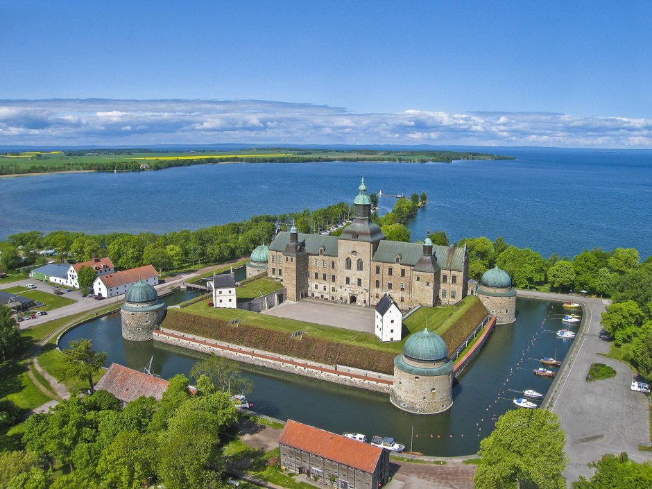 Замок Оребро в Швеции