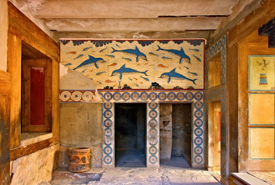 Декор дворца Нерона Domus Aurea