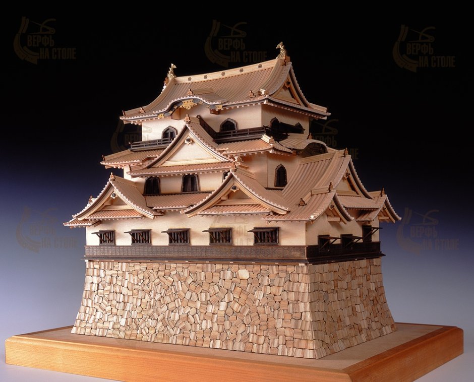 Осака замок модель