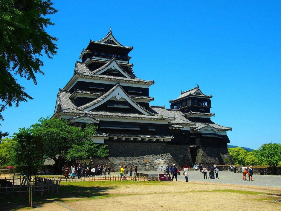 Самурайские замки Японии Мацумото